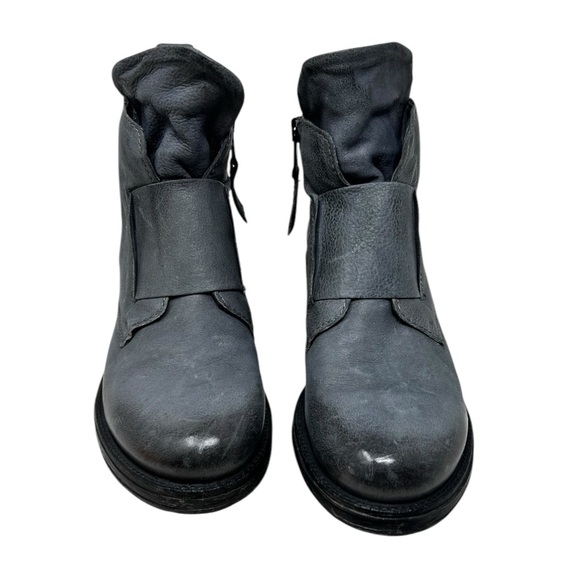 Miz Mooz Nicholas leather Booties in granite - Picture 2 of 7